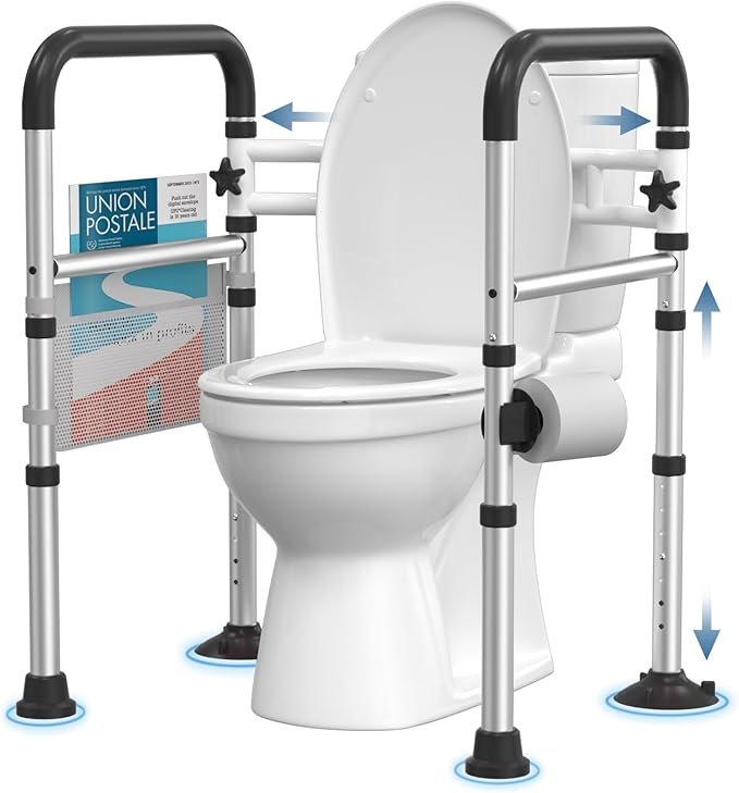 Toilet Safety Rails for Seniors